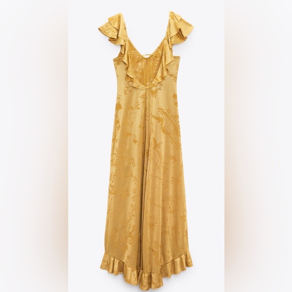 Beautiful Yellow Zara Gown - Size Small - Picture 2 of 5
